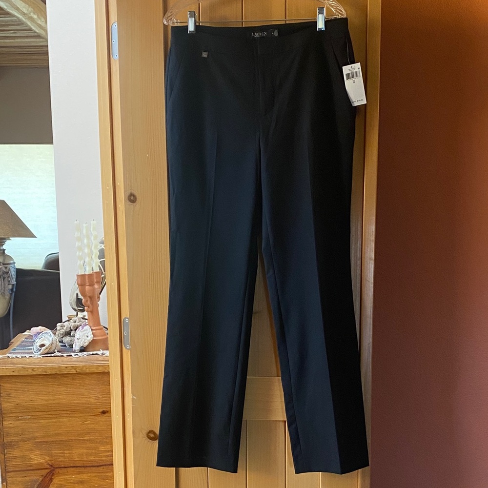 Lauren Ralph Lauren Classic Black Women's Trousers